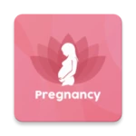 pregnancy tracker, maternity android application logo